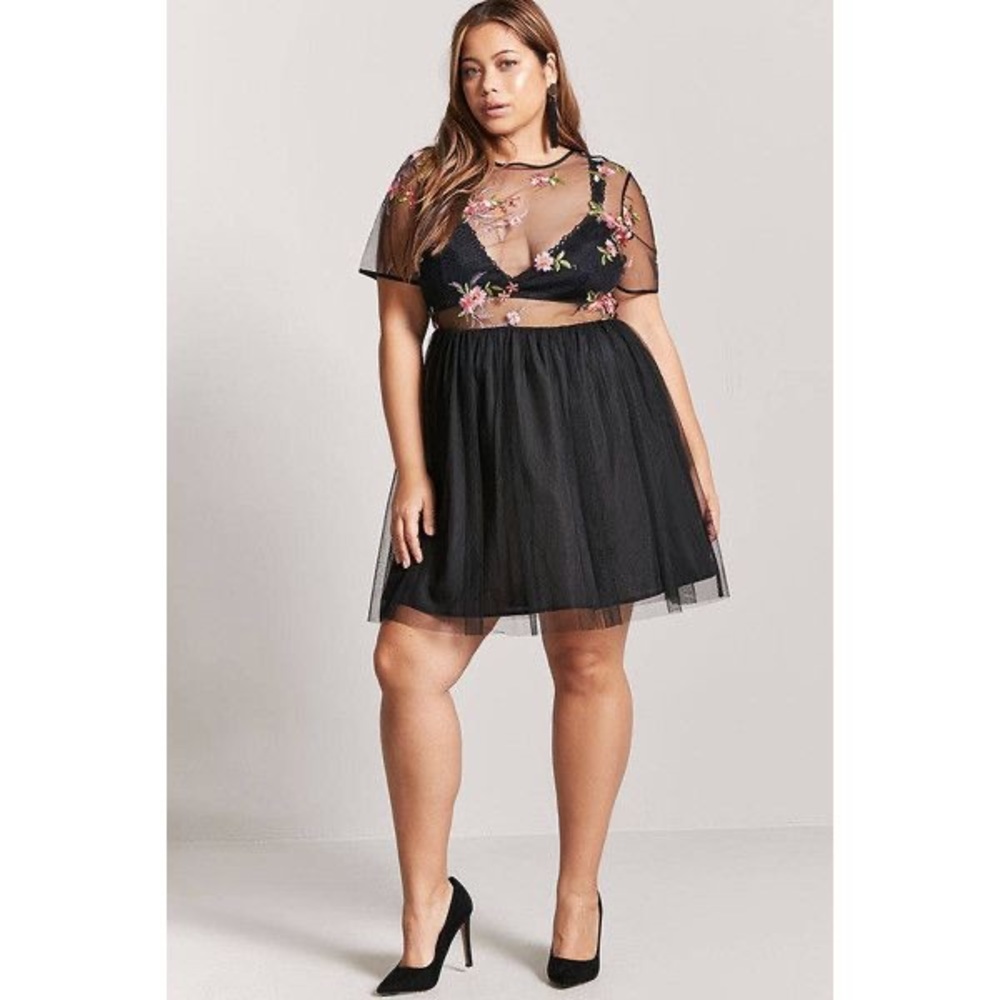 Plus size party dress